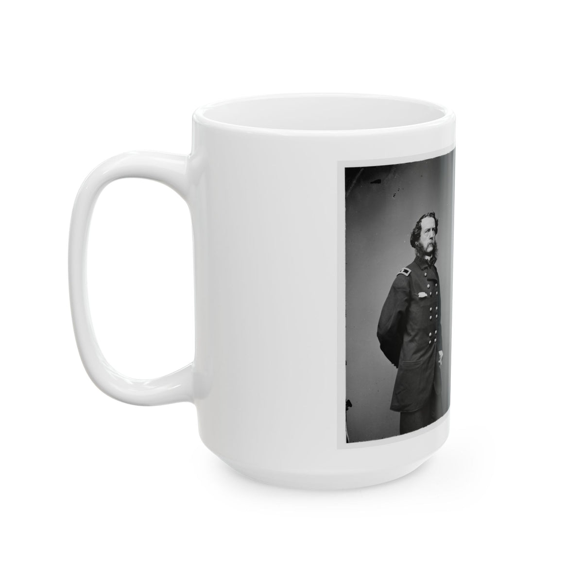 Brig. Gen. Samuel W. Crawford (U.S. Civil War) White Coffee Mug