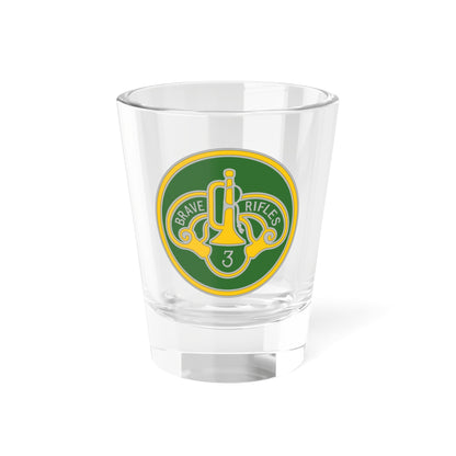 3 Cavalry Regiment 3 (U.S. Army) Shot Glass 1.5oz