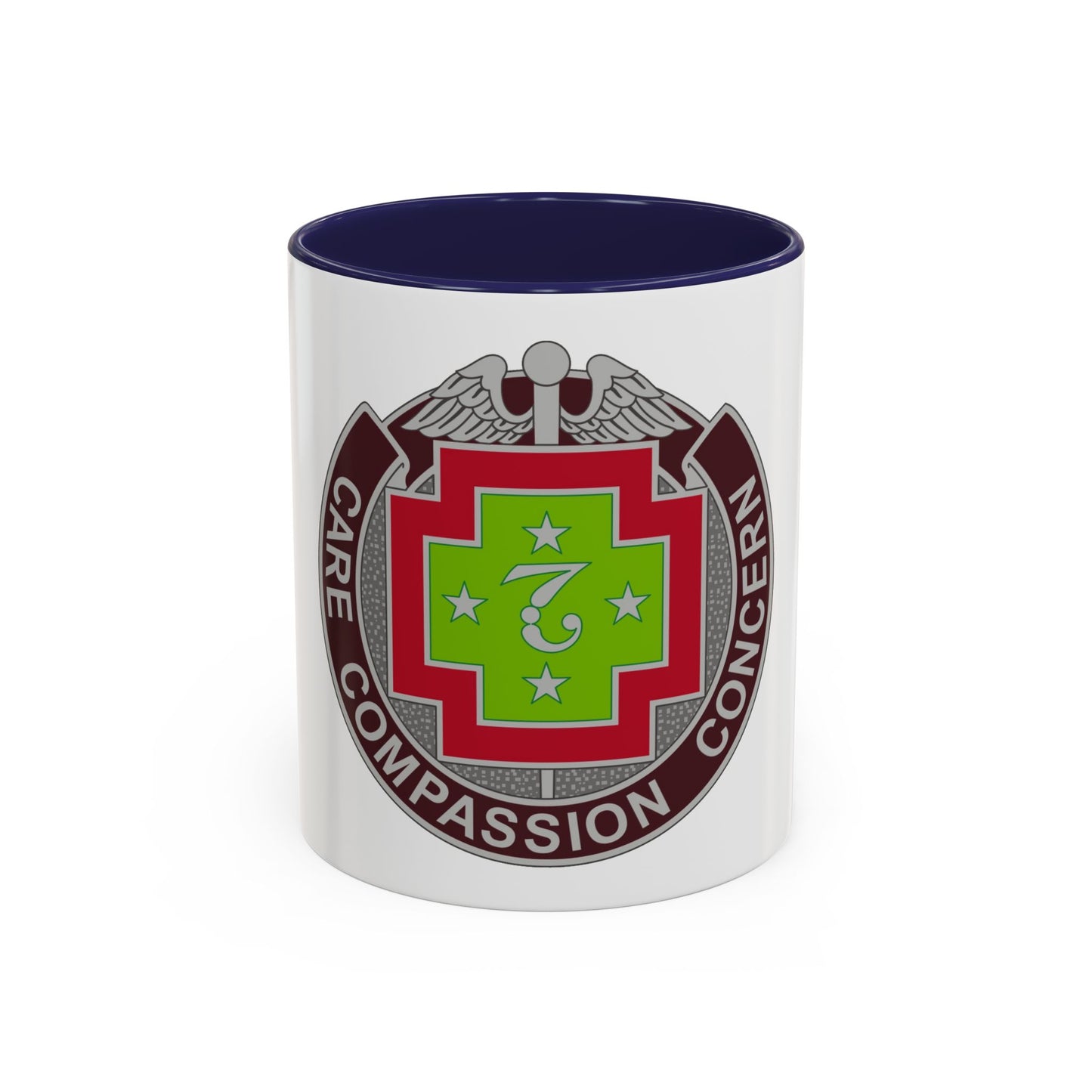 7 Field Hospital (U.S. Army) Accent Coffee Mug