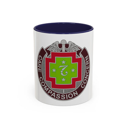 7 Field Hospital (U.S. Army) Accent Coffee Mug