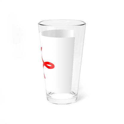 Flag of Taishi Hyogo (Japan) Pint Glass 16oz