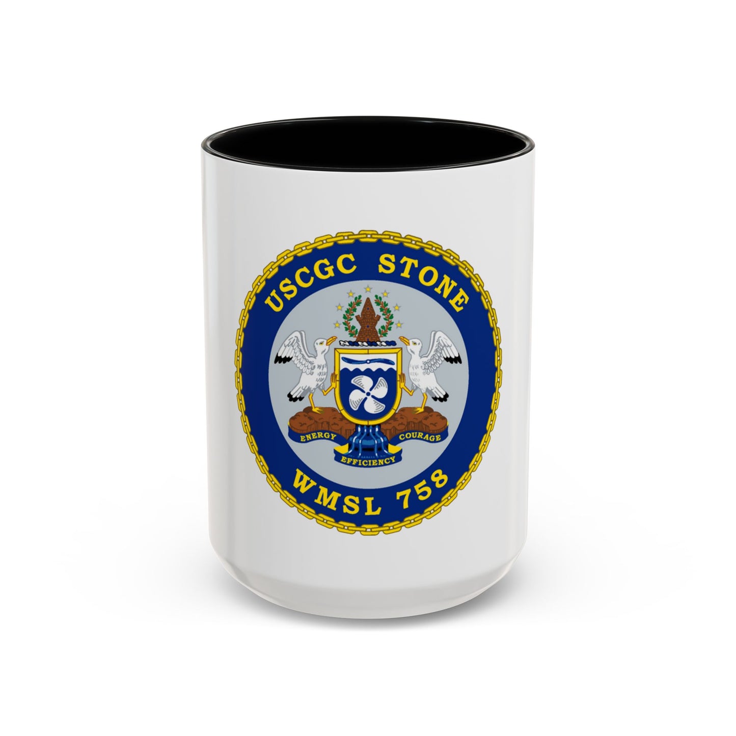 USCGC STONE WMSL 758 (U.S. Coast Guard) Accent Coffee Mug