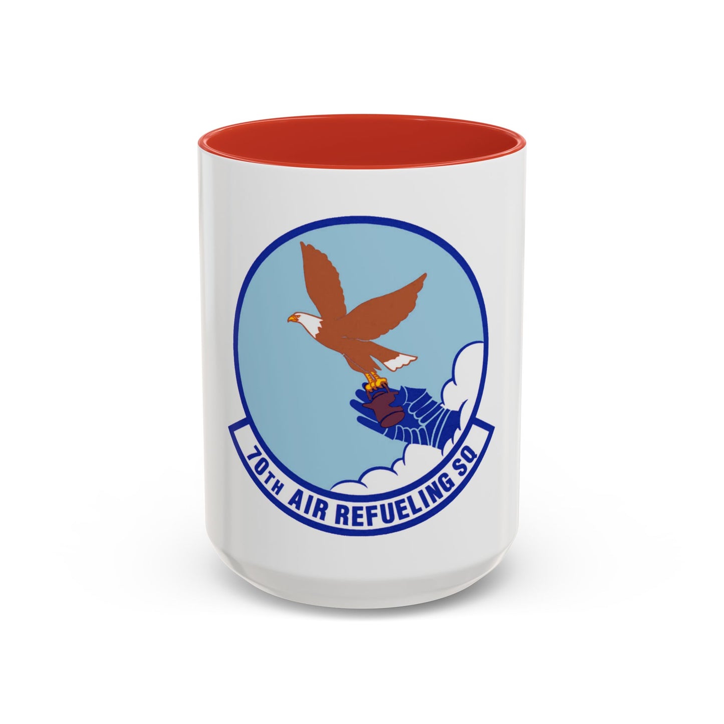 70 Air Refueling Squadron AFRC (U.S. Air Force) Accent Coffee Mug