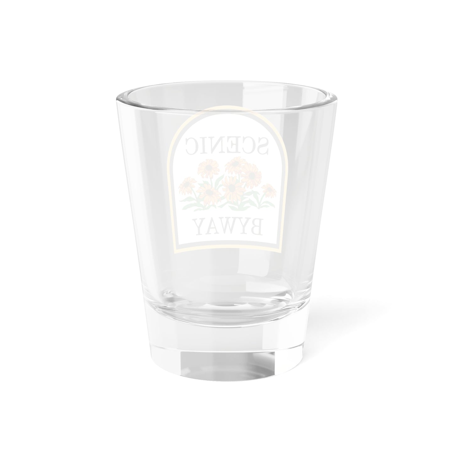 MD scenic byway (Maryland) (Road Sign) Shot Glass 1.5oz
