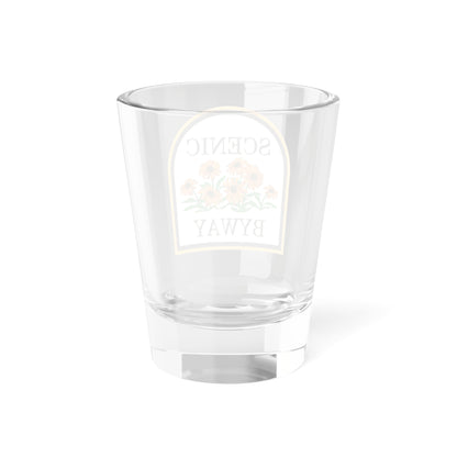 MD scenic byway (Maryland) (Road Sign) Shot Glass 1.5oz