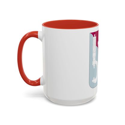 55 Maintenance Battalion (U.S. Army) Accent Coffee Mug