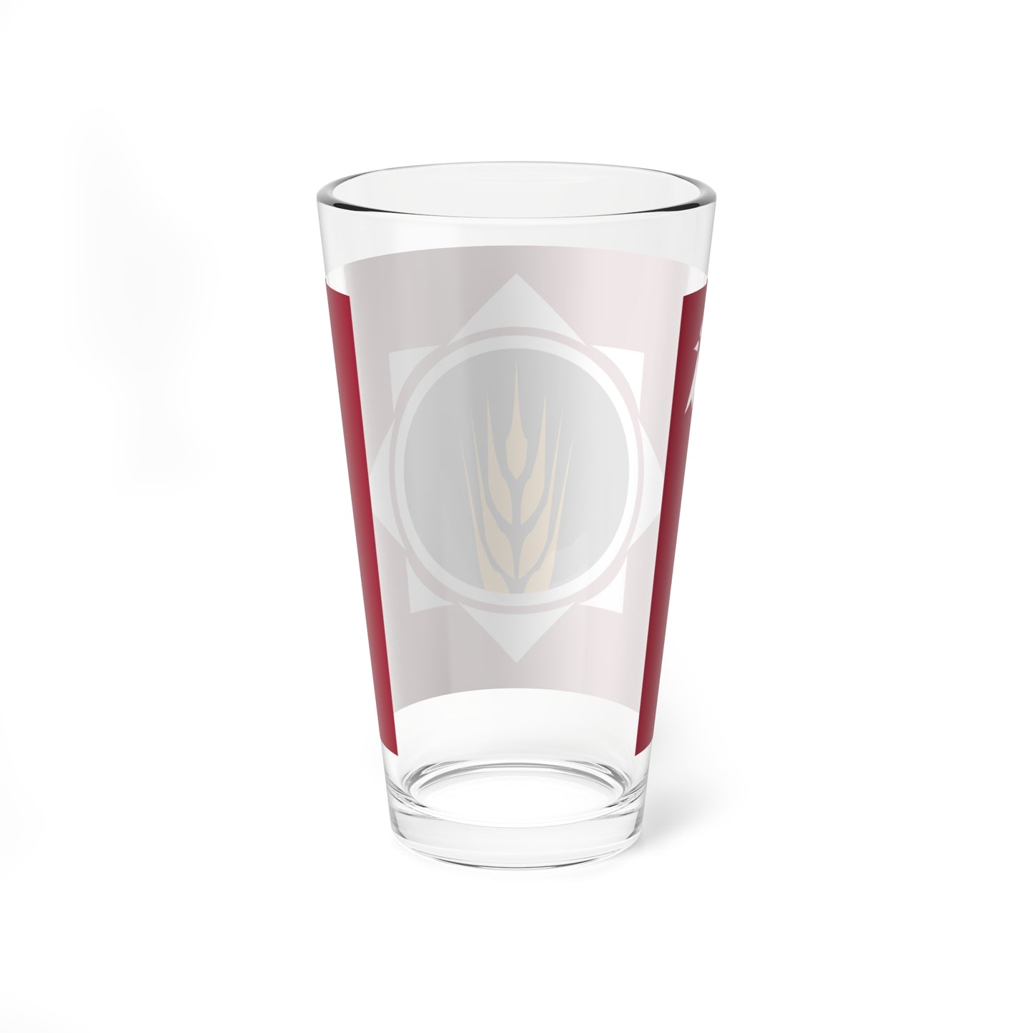 Pays Fanch traditional district flag (France) Pint Glass 16oz