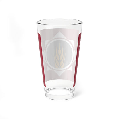 Pays Fanch traditional district flag (France) Pint Glass 16oz