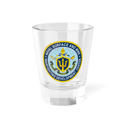 Naval Surface & Mine Warfighting Dev Center (U.S. Navy) Shot Glass 1.5oz