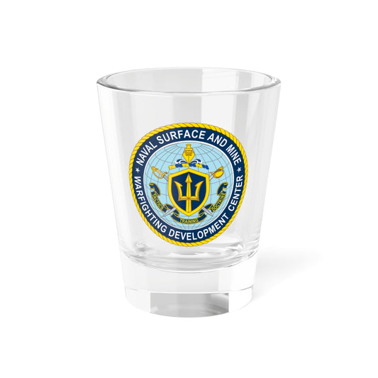 Verre à liqueur du centre de développement de la lutte contre les mines et la guerre de surface navale (US Navy) 1,5 oz