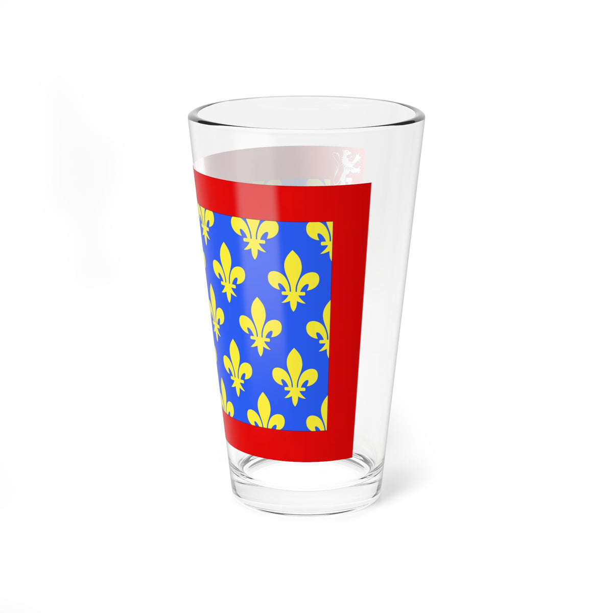 Drapeau fr departement Sarthe (France) Pint Glass 16oz