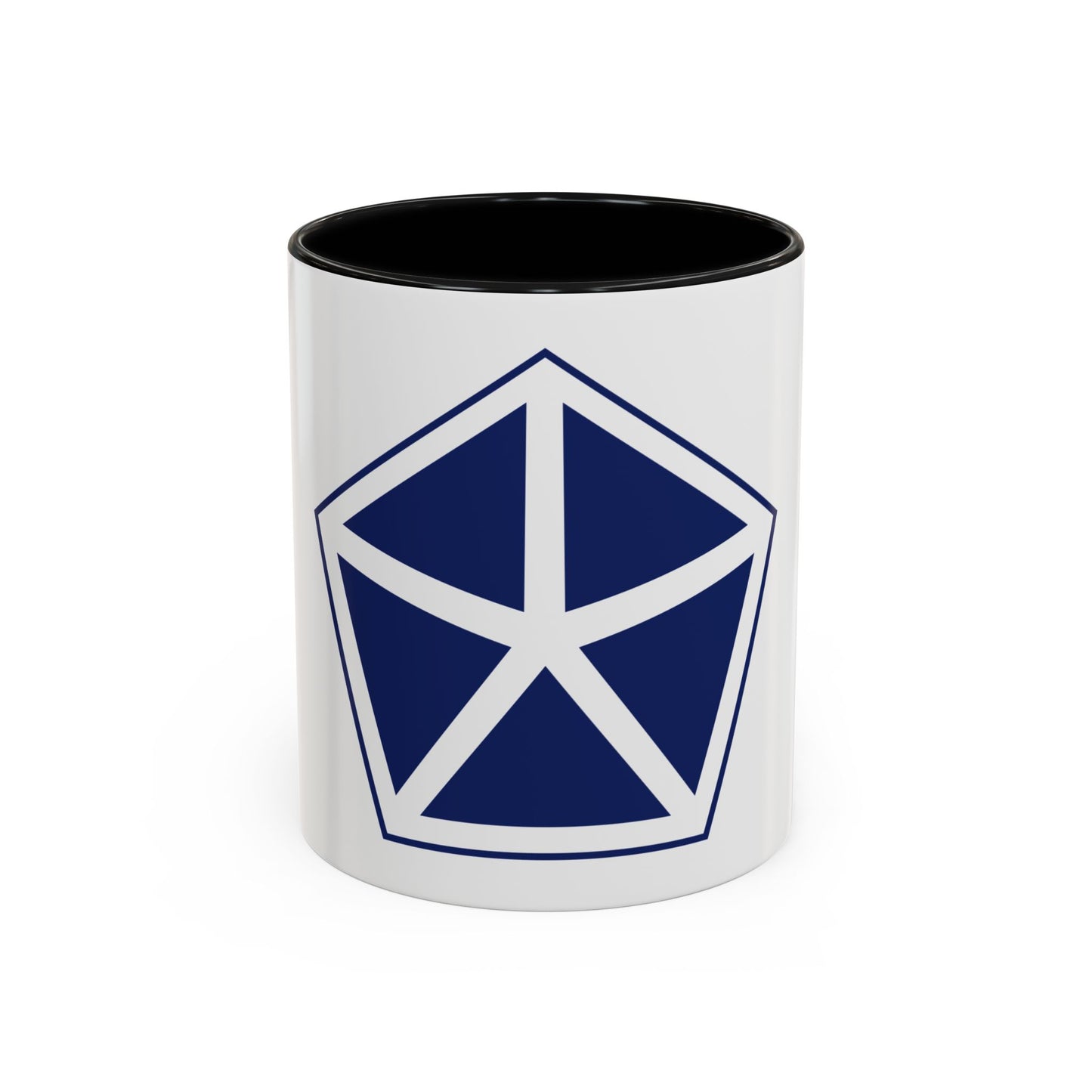 V Corps United States (U.S. Army) Accent Coffee Mug
