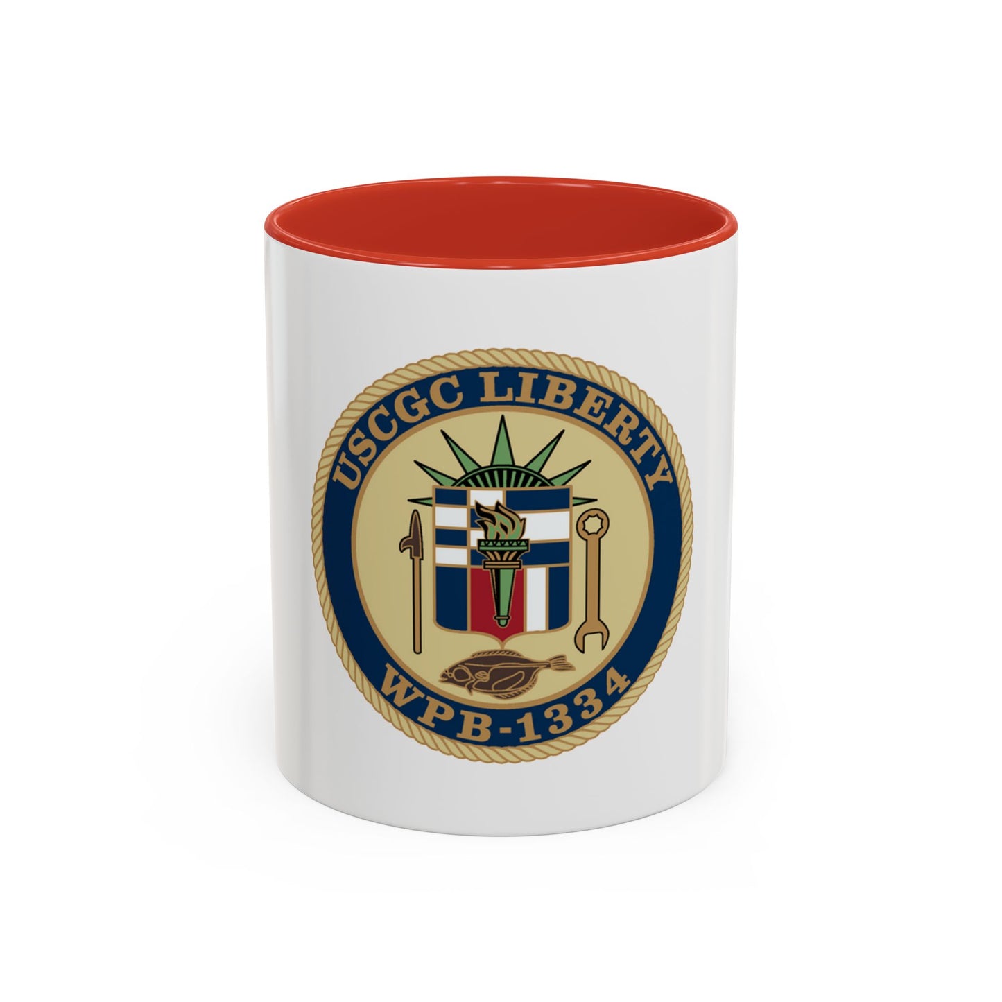 USCGC Liberty WPB 1334 (U.S. Coast Guard) Accent Coffee Mug