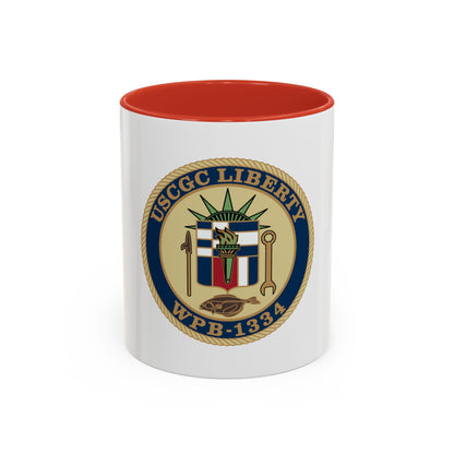 USCGC Liberty WPB 1334 (U.S. Coast Guard) Accent Coffee Mug
