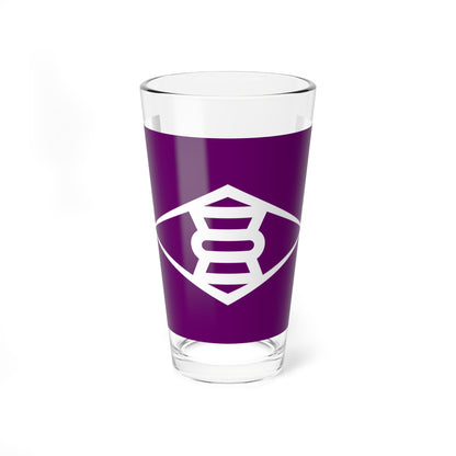 Flag of Takasaki Gunma (Japan) Pint Glass 16oz