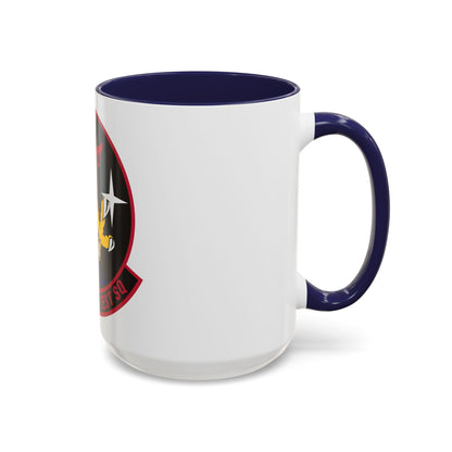 420 Flight Test Squdron AFMC (U.S. Air Force) Accent Coffee Mug
