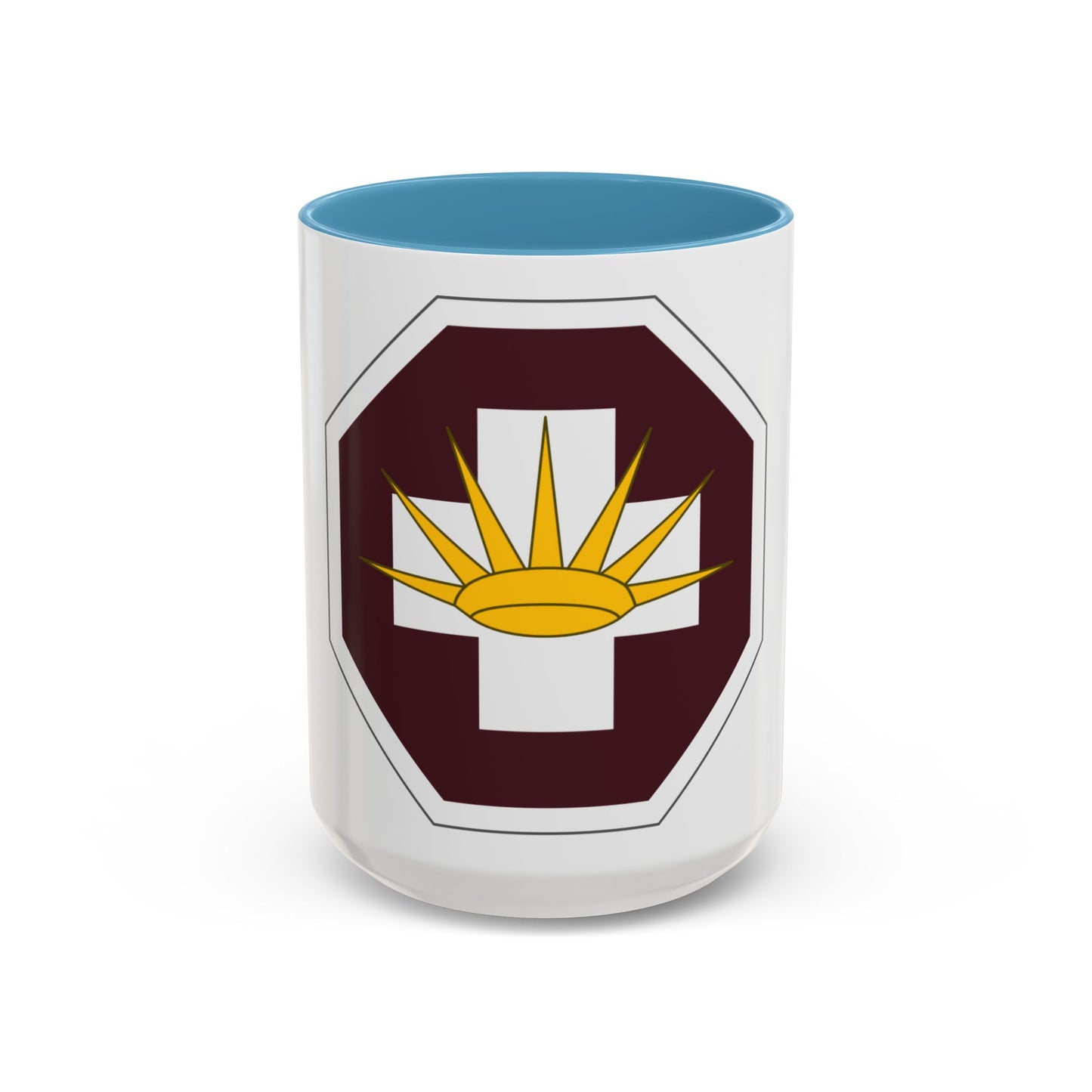 8 Medical Brigade (U.S. Army) Accent Coffee Mug