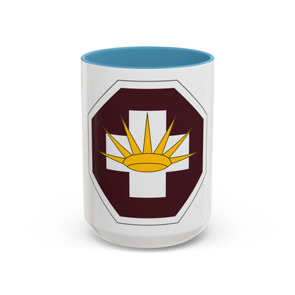 8 Medical Brigade (U.S. Army) Accent Coffee Mug