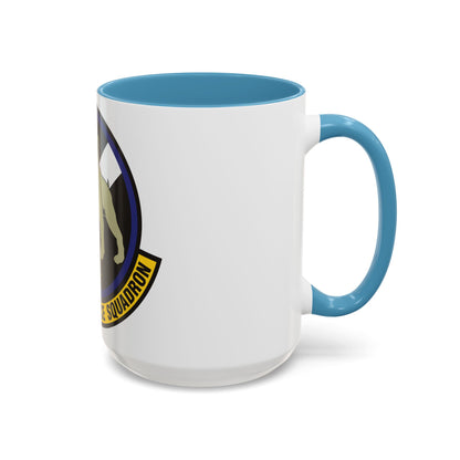 552 Maintenance Squadron ACC (U.S. Air Force) Accent Coffee Mug