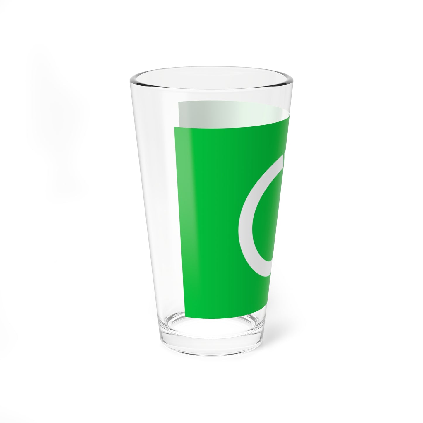 Flag of Minowa Nagano normal (Japan) Pint Glass 16oz