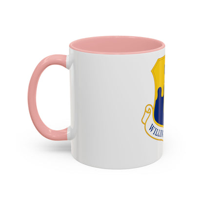 43 Air Mobility Operations Group AMC (U.S. Air Force) Accent Coffee Mug