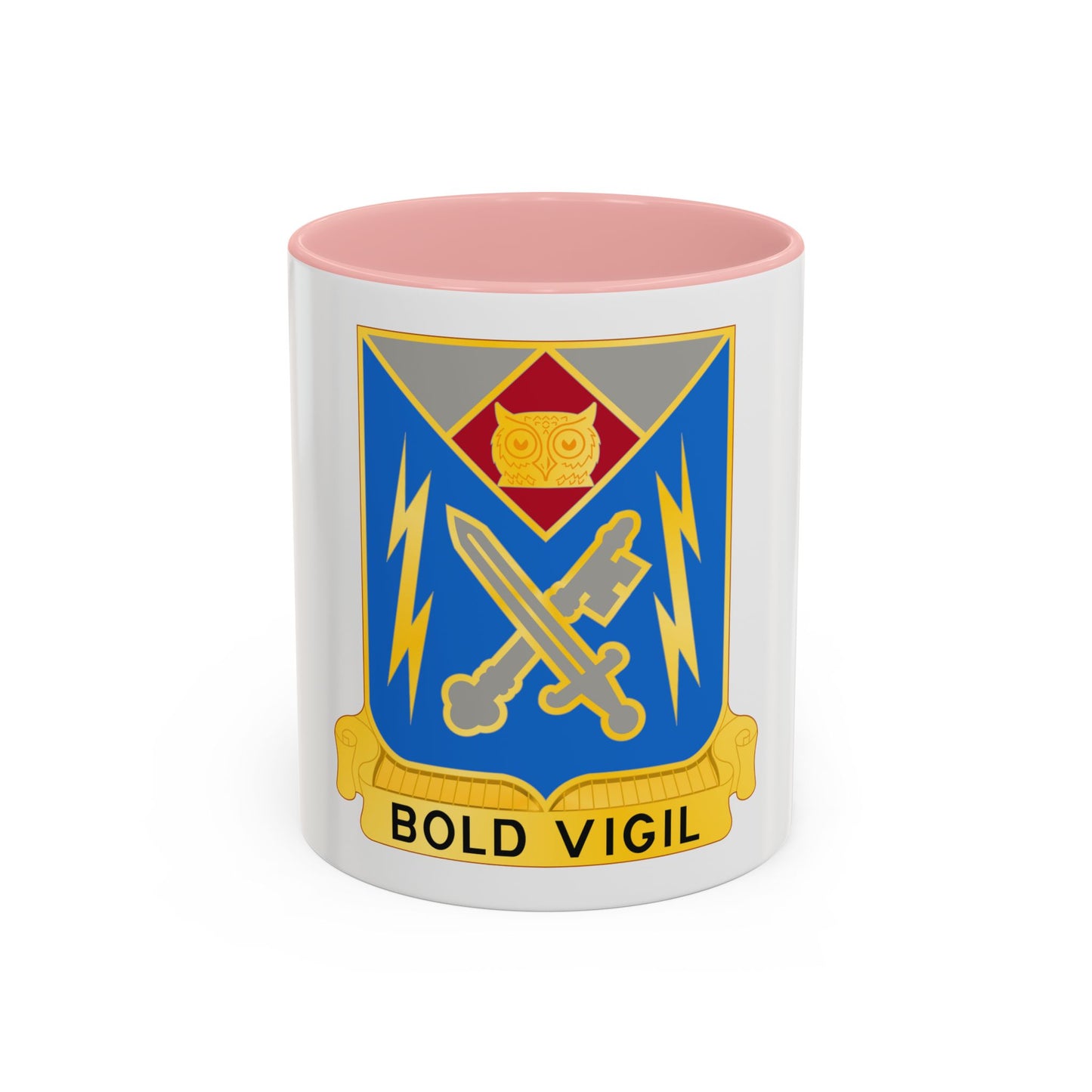 105 Military Intelligence Battalion (U.S. Army) Accent Coffee Mug