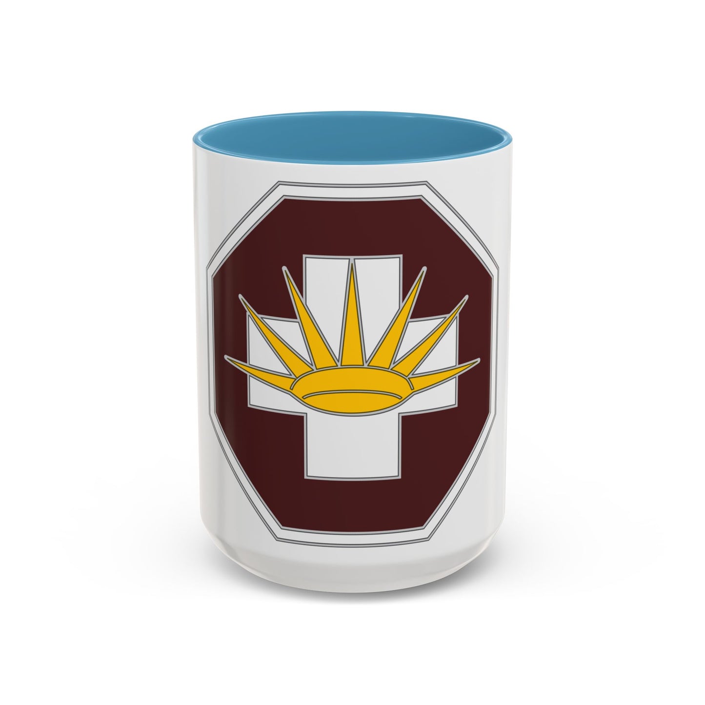 8 Medical Brigade 3 (U.S. Army) Accent Coffee Mug