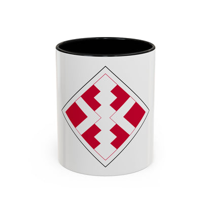 411th Engineer Brigade (U.S. Army) Accent Coffee Mug