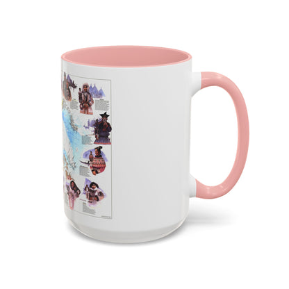 Arctic - Peoples of the (1983) (Map) Accent Coffee Mug