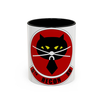 5th Reconnaissance Squadron (U.S. Air Force) Accent Coffee Mug