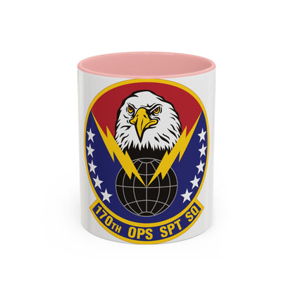 170th Operations Support Squadron (U.S. Air Force) Accent Coffee Mug