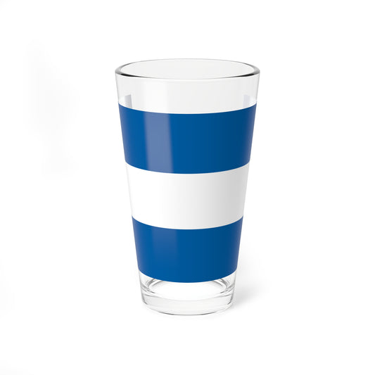 Flag of Pestszenterzsebet 1941 (Hungary) Pint Glass 16oz