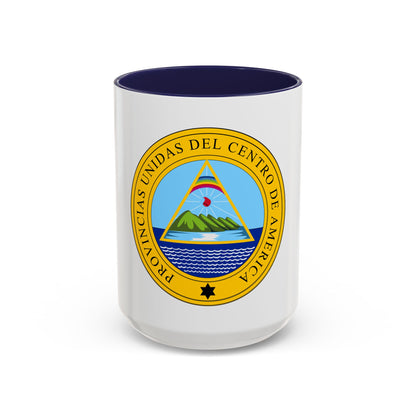 Coat of arms of the United Provinces of Central America - Accent Coffee Mug