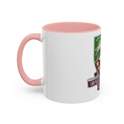 229 Medical Battalion (U.S. Army) Accent Coffee Mug