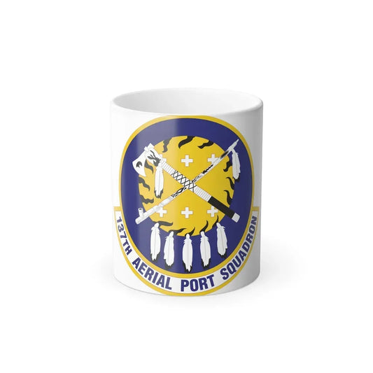 137th Aerial Port Squadron (U.S. Air Force) Color Changing Coffee Mug 11oz - Go Mug Yourself