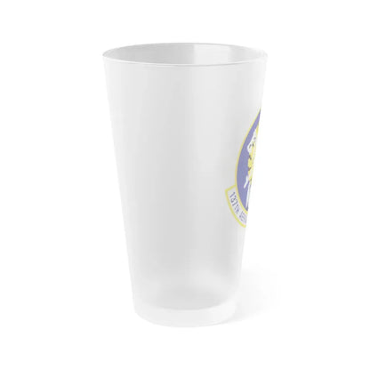 137th Aerial Port Squadron (U.S. Air Force) Frosted Pint Glass 16oz - Go Mug Yourself