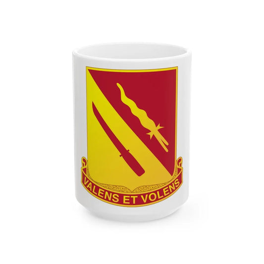 137th Artillery Regiment (U.S. Army) White Coffee Mug-15oz-Go Mug Yourself