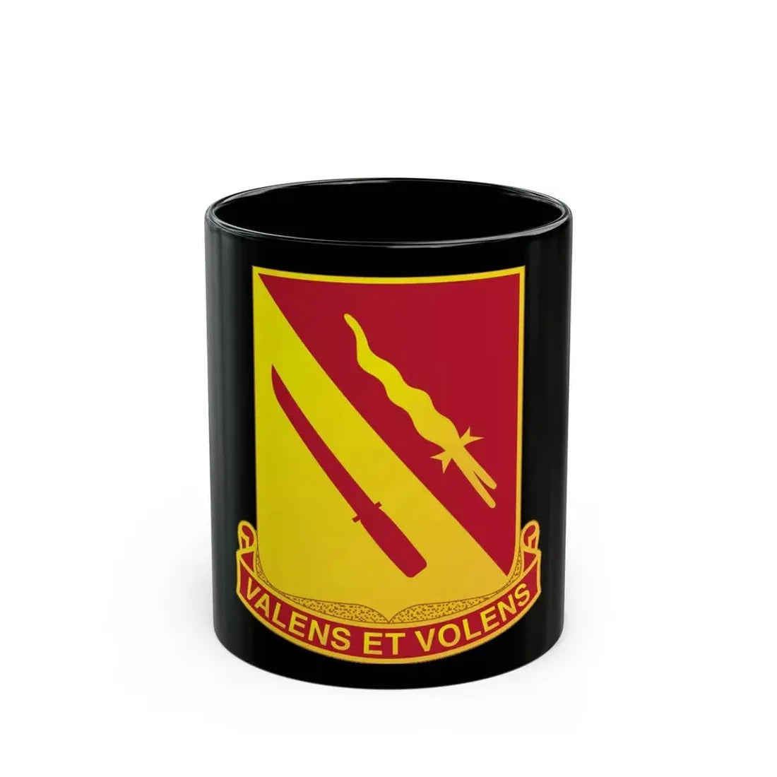 137th Artillery Regiment (U.S. Army) Black Coffee Mug 11oz - Go Mug Yourself