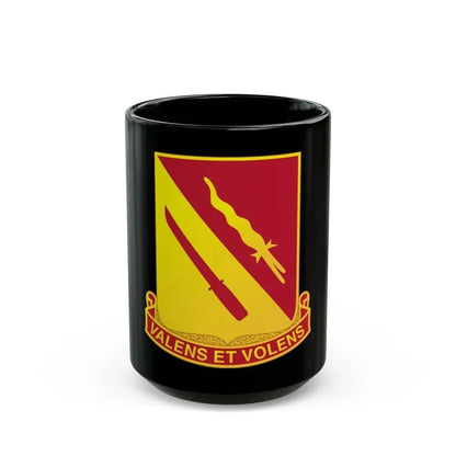 137th Artillery Regiment (U.S. Army) Black Coffee Mug 15oz - Go Mug Yourself
