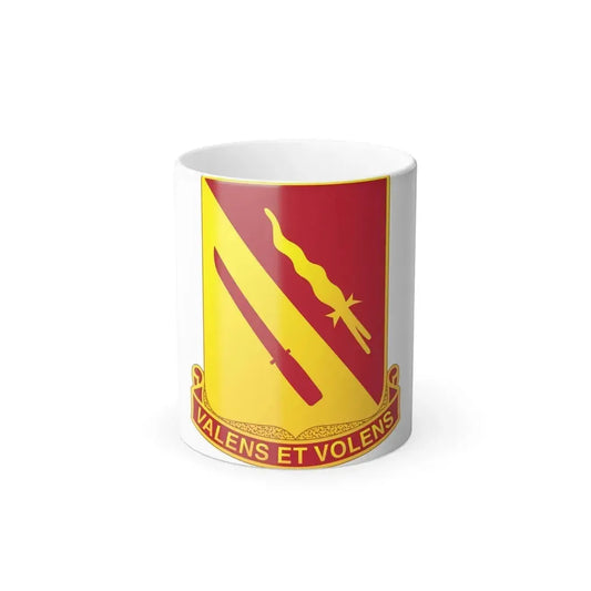 137th Artillery Regiment (U.S. Army) Color Changing Coffee Mug 11oz - Go Mug Yourself
