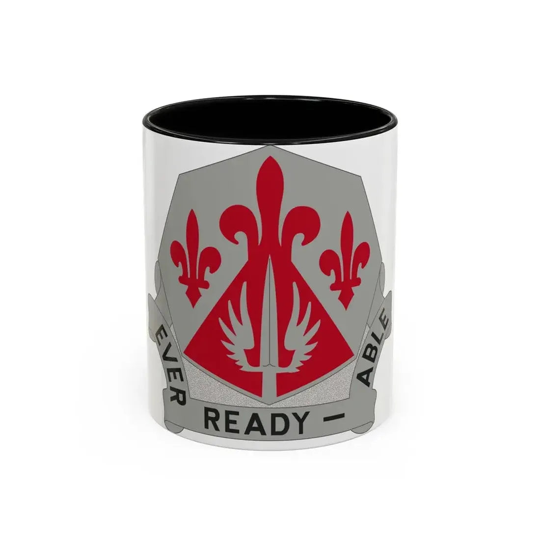 138 Engineer Group (U.S. Army) Accent Coffee Mug 11oz Black - Go Mug Yourself