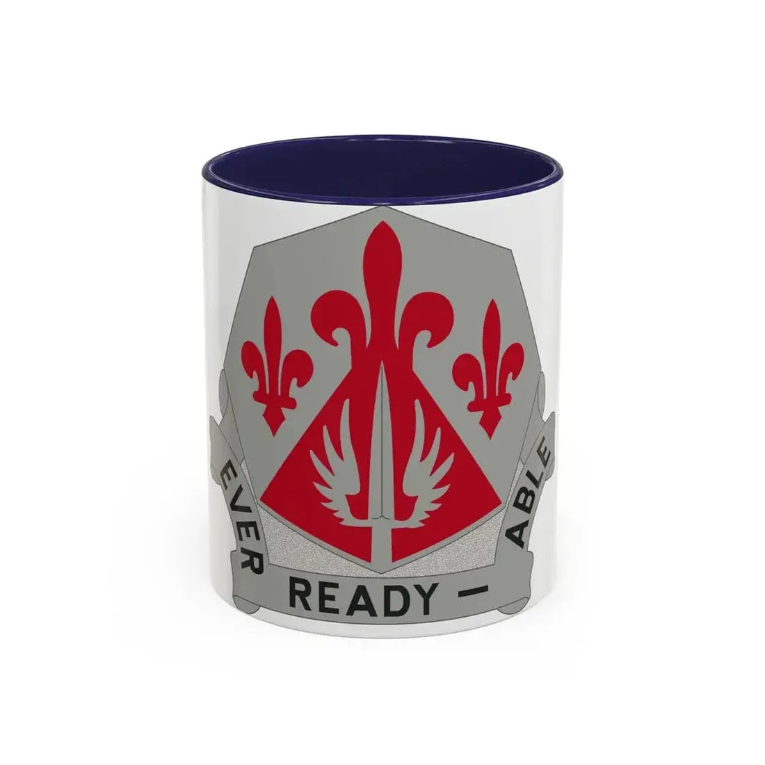 138 Engineer Group (U.S. Army) Accent Coffee Mug 11oz Navy - Go Mug Yourself