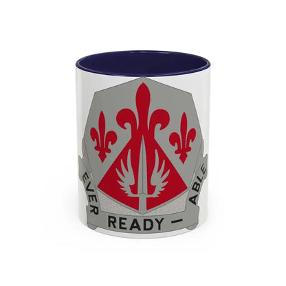 138 Engineer Group (U.S. Army) Accent Coffee Mug 11oz Navy - Go Mug Yourself