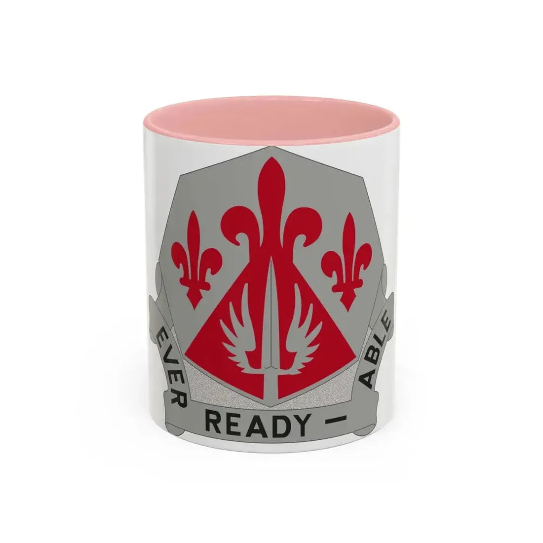 138 Engineer Group (U.S. Army) Accent Coffee Mug 11oz Pink - Go Mug Yourself