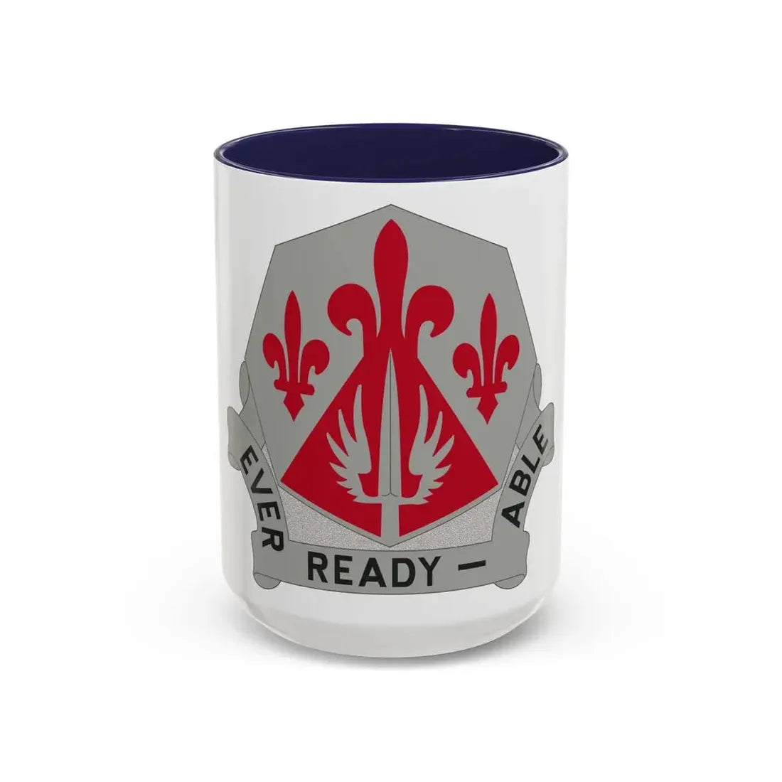 138 Engineer Group (U.S. Army) Accent Coffee Mug 15oz Navy - Go Mug Yourself