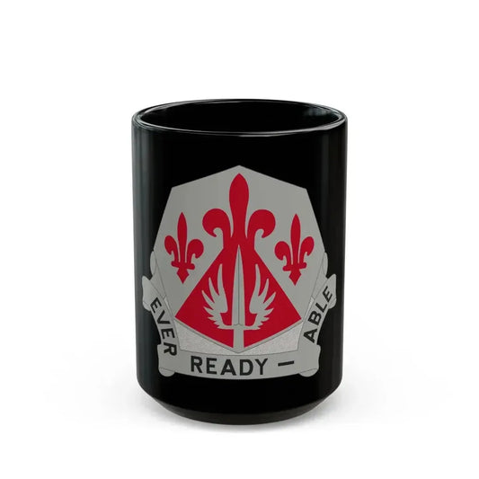 138 Engineer Group (U.S. Army) Black Coffee Mug 15oz - Go Mug Yourself