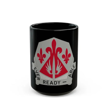 138 Engineer Group (U.S. Army) Black Coffee Mug 15oz - Go Mug Yourself