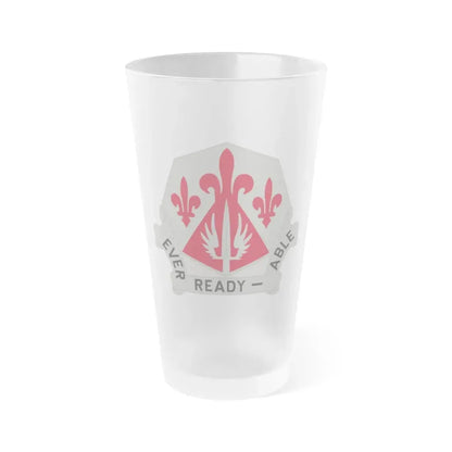 138 Engineer Group (U.S. Army) Frosted Pint Glass 16oz Default Title - Go Mug Yourself
