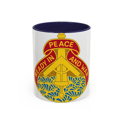 138 Field Artillery Brigade 2 (U.S. Army) Accent Coffee Mug 11oz Navy - Go Mug Yourself