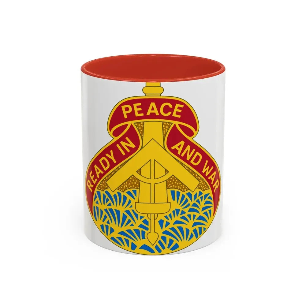 138 Field Artillery Brigade 2 (U.S. Army) Accent Coffee Mug 11oz Red - Go Mug Yourself